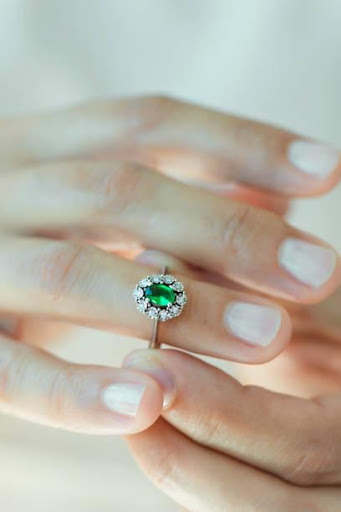 wedding ring engagement ring diamond jewelry