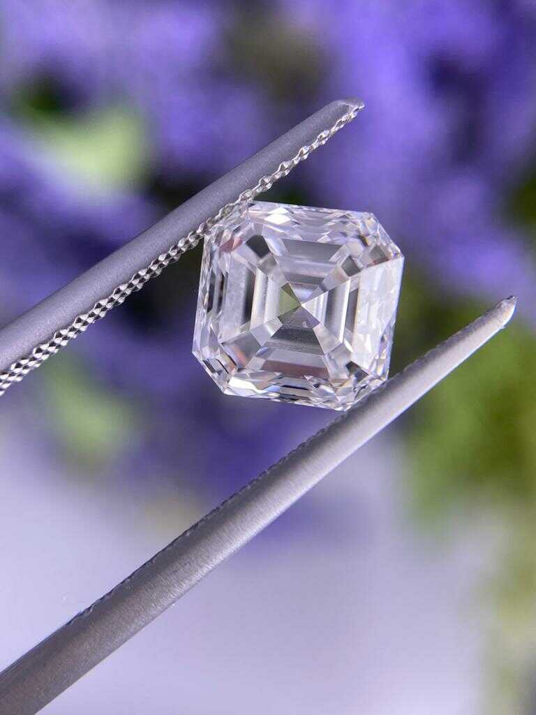 diamond 2 carat asscher