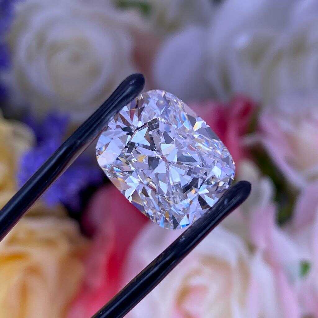 diamond 10 carat cushion