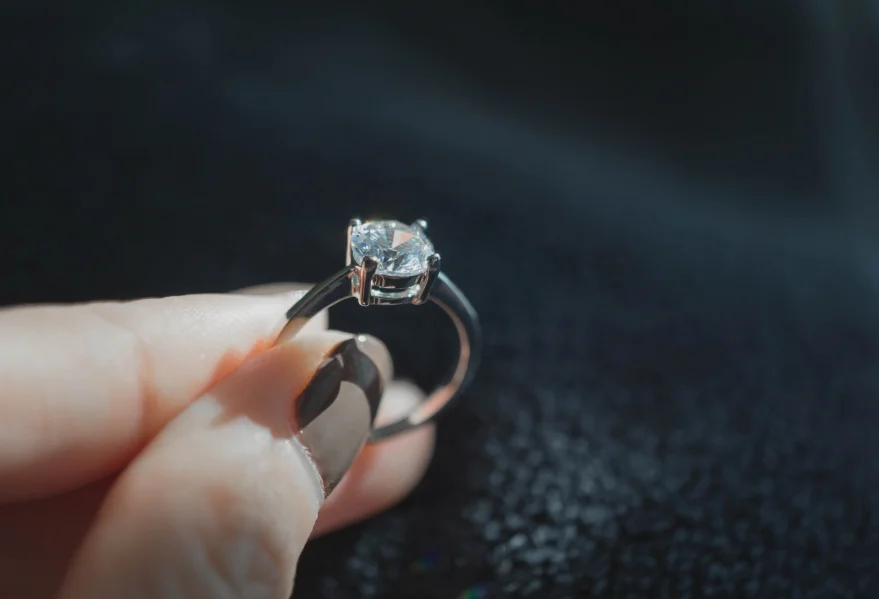 ring with big diamond