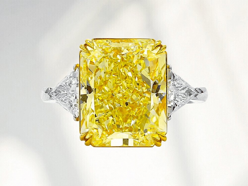 yellow diamond rings
