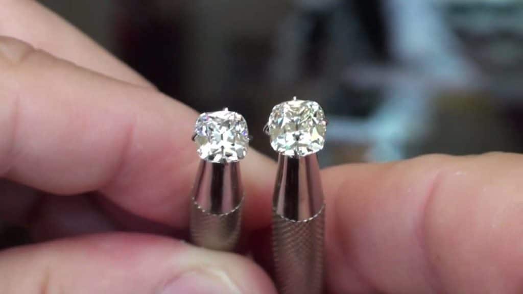 Cushion Cut diamonds