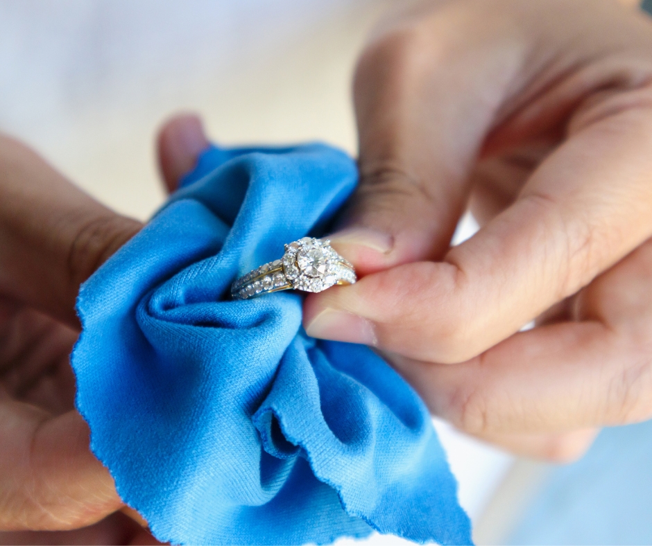 cloth diamond ring