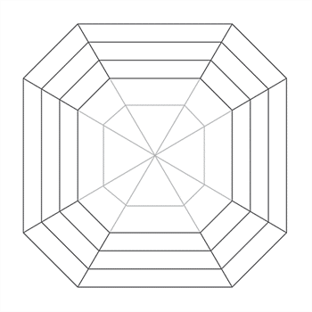 asscher-cut-diamond-sketch