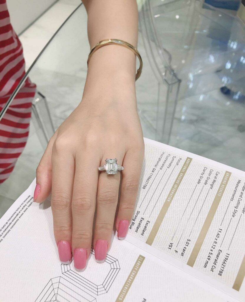 diamond proportion ring