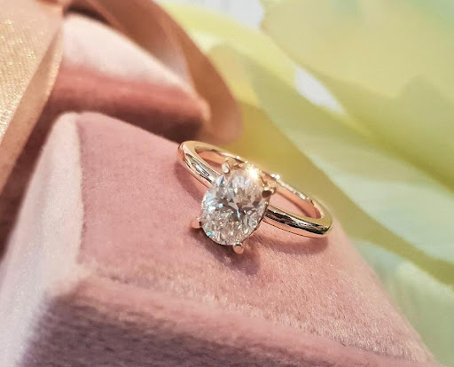 wedding ring engagement ring diamond jewelry
