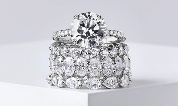wedding ring engagement ring diamond jewelry