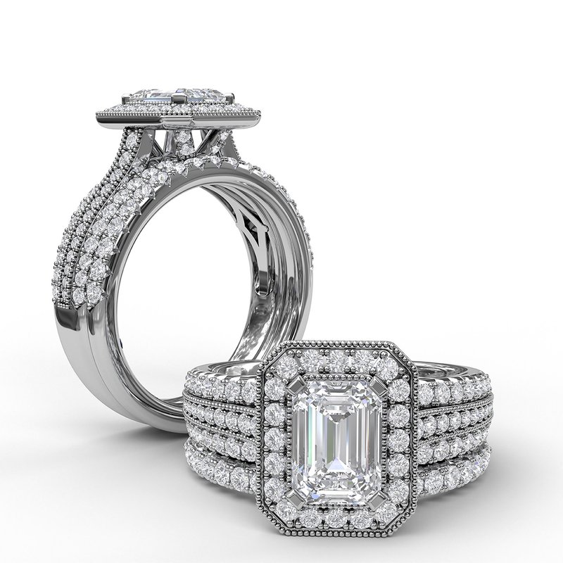 wedding ring engagement ring diamond jewelry
