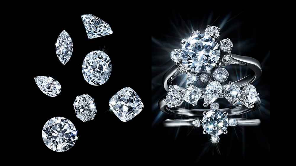 wedding ring engagement ring diamond jewelry