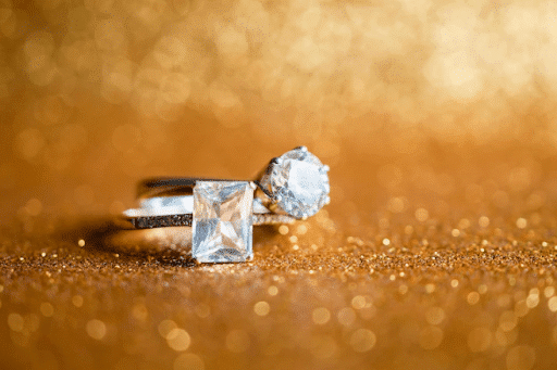 wedding ring engagement ring diamond jewelry