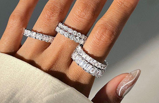 wedding ring engagement ring diamond jewelry