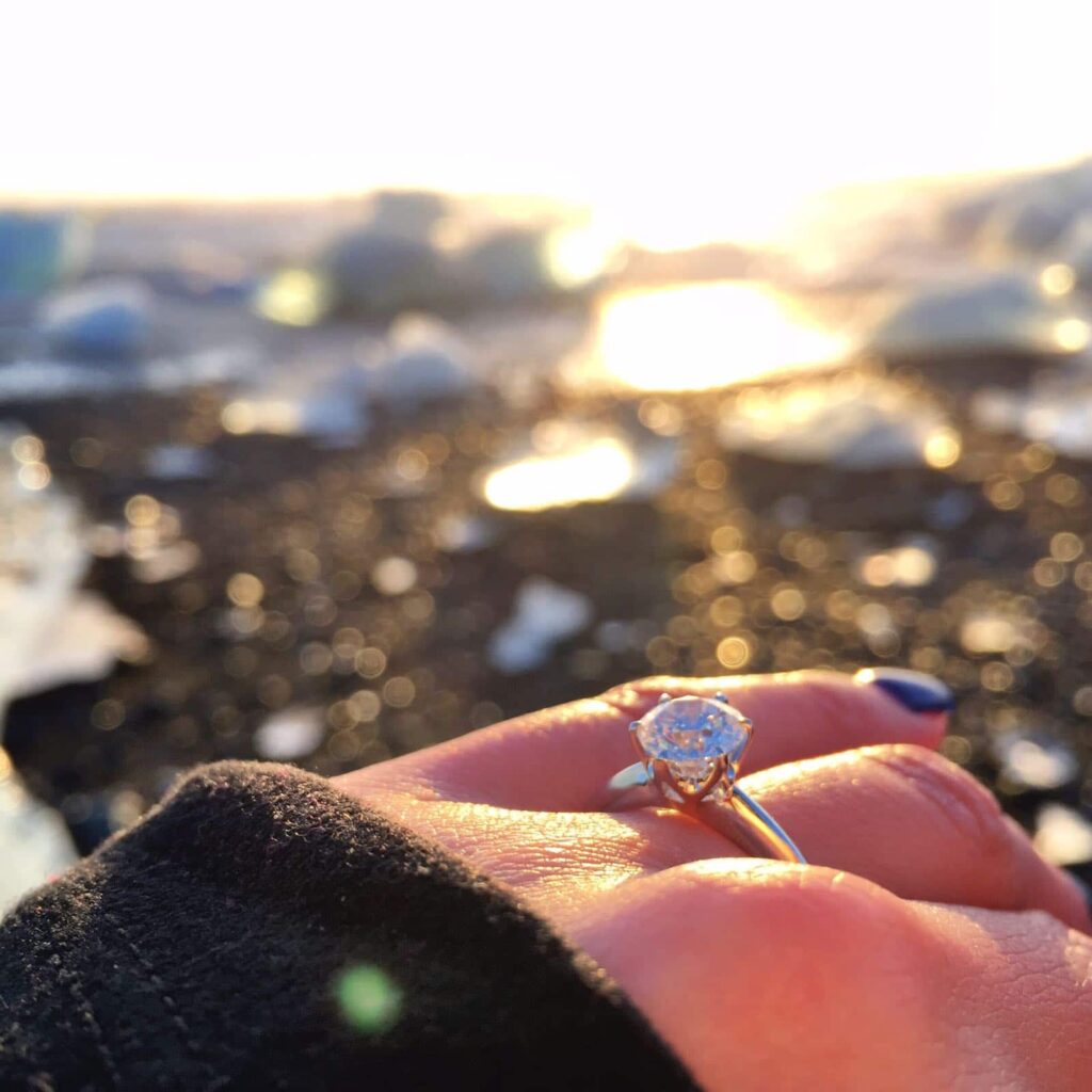 Ring of client after being proposed