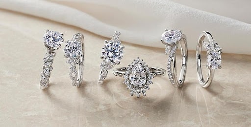 wedding ring engagement ring diamond jewelry