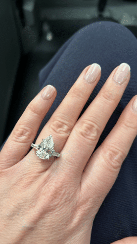 wedding ring engagement ring diamond jewelry