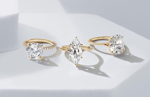 wedding ring engagement ring diamond jewelry